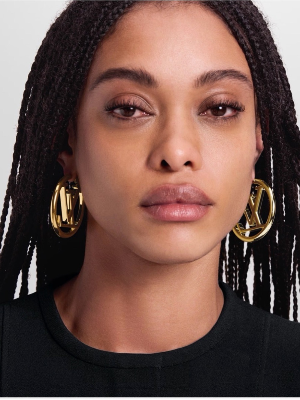 Louis Vuitton Louise Hoop GM Earrings - Picture 2 of 7